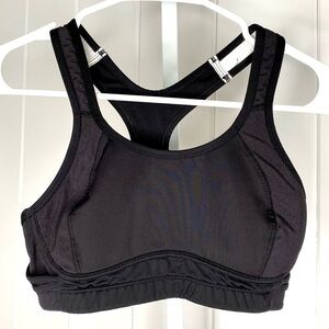 CHAMPION Sports Bra Black Racerback Small